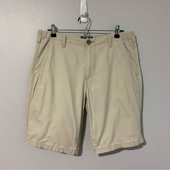 Express Shorts Express Mensbermuda Prep Shorts Khaki Tan Size 3